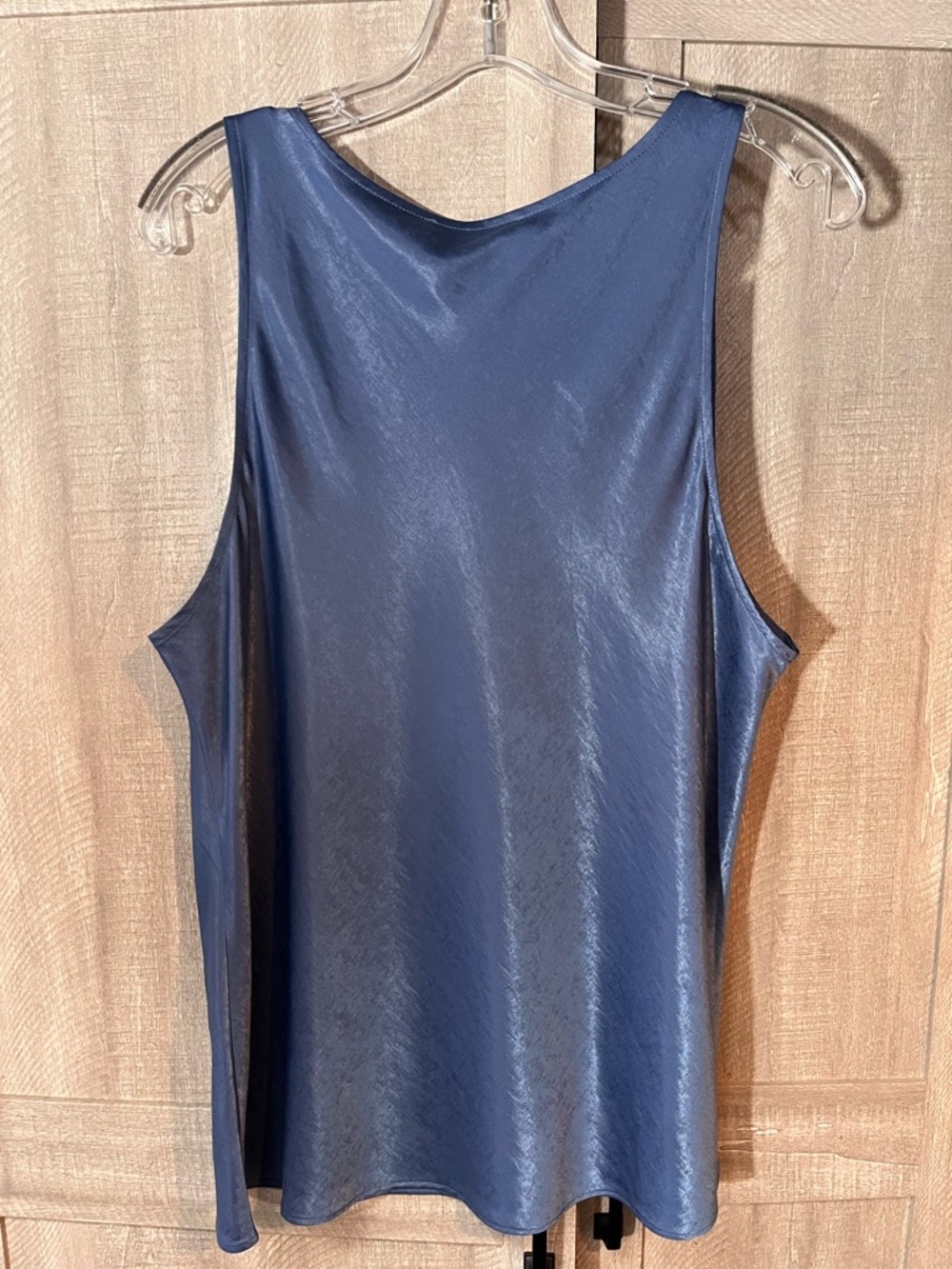Favorite Daughter THE CLEAN CUT TANK in River Blue, Size L - Picture 7 of 10